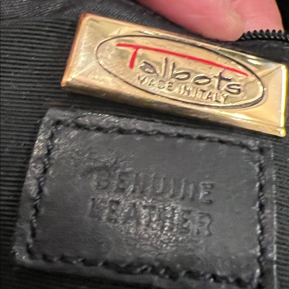 Talbots leather crossbody purse - Picture 6 of 8